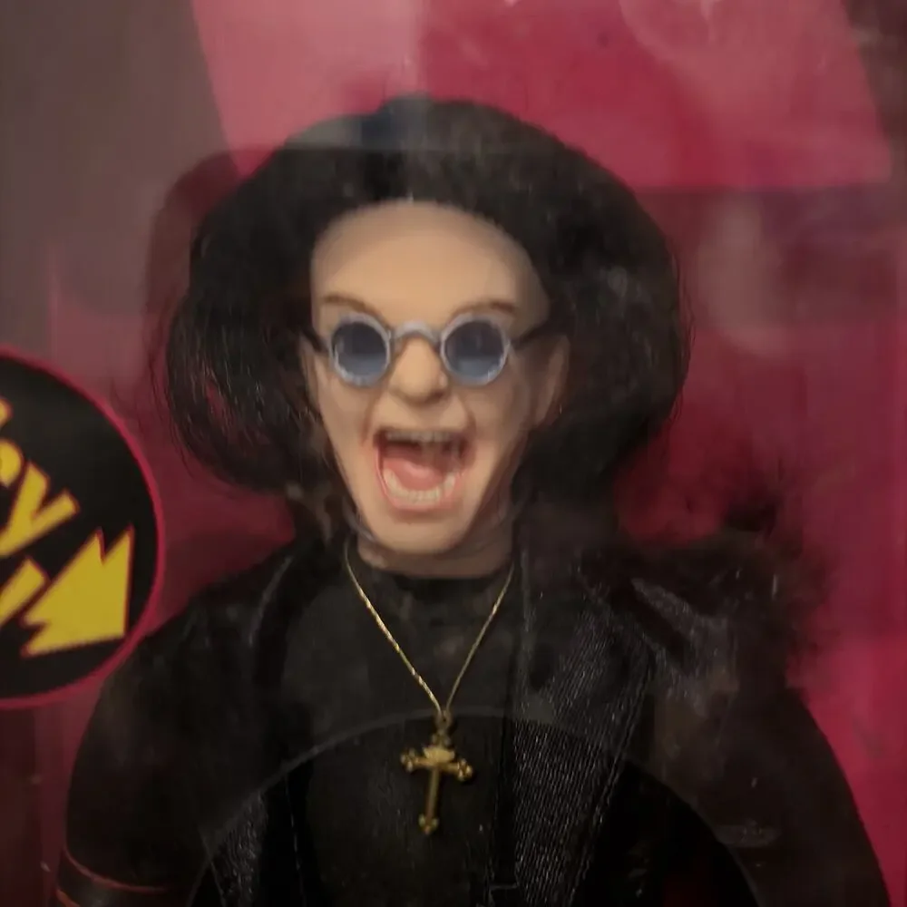 Ozzy Osbourne Talking Doll Vintage 2002 Never Opened WILL NEED BATTERY